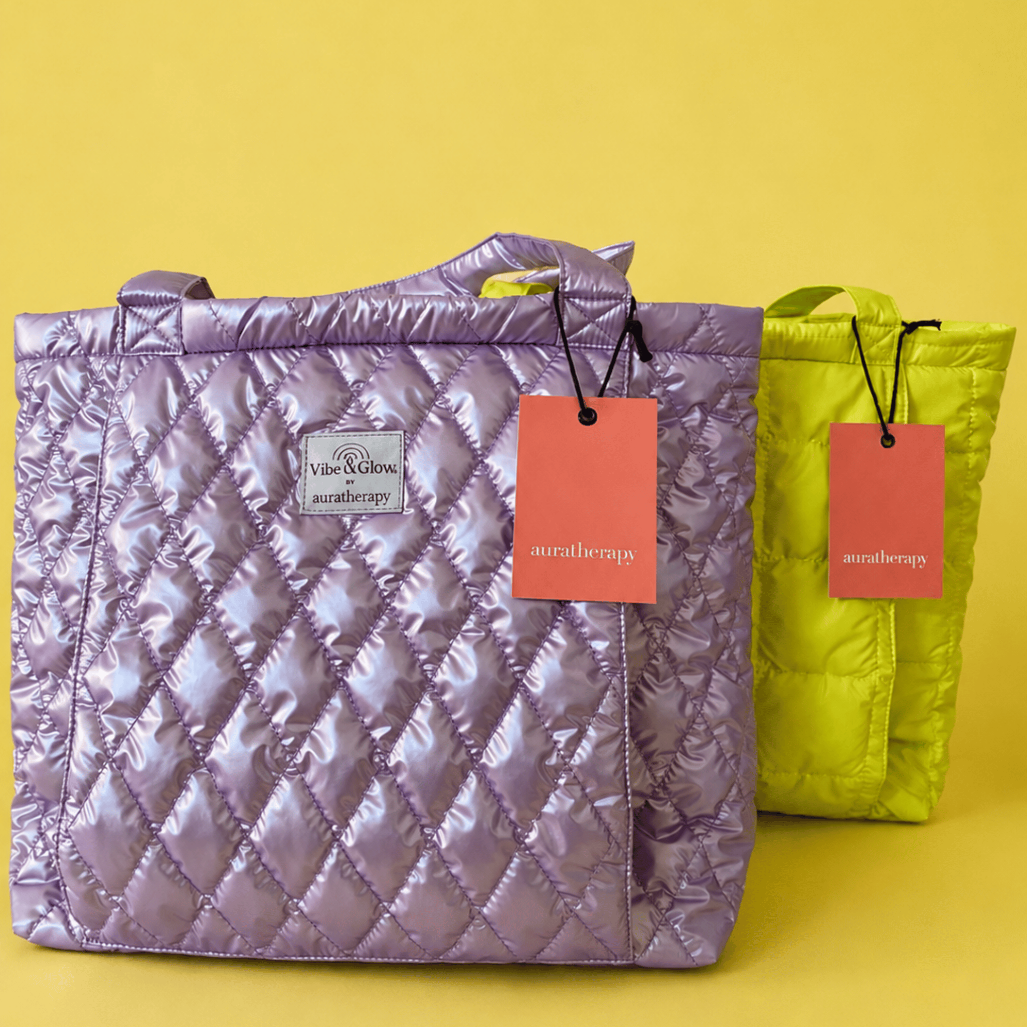 Vibe & Glow - Violet Tote Bag