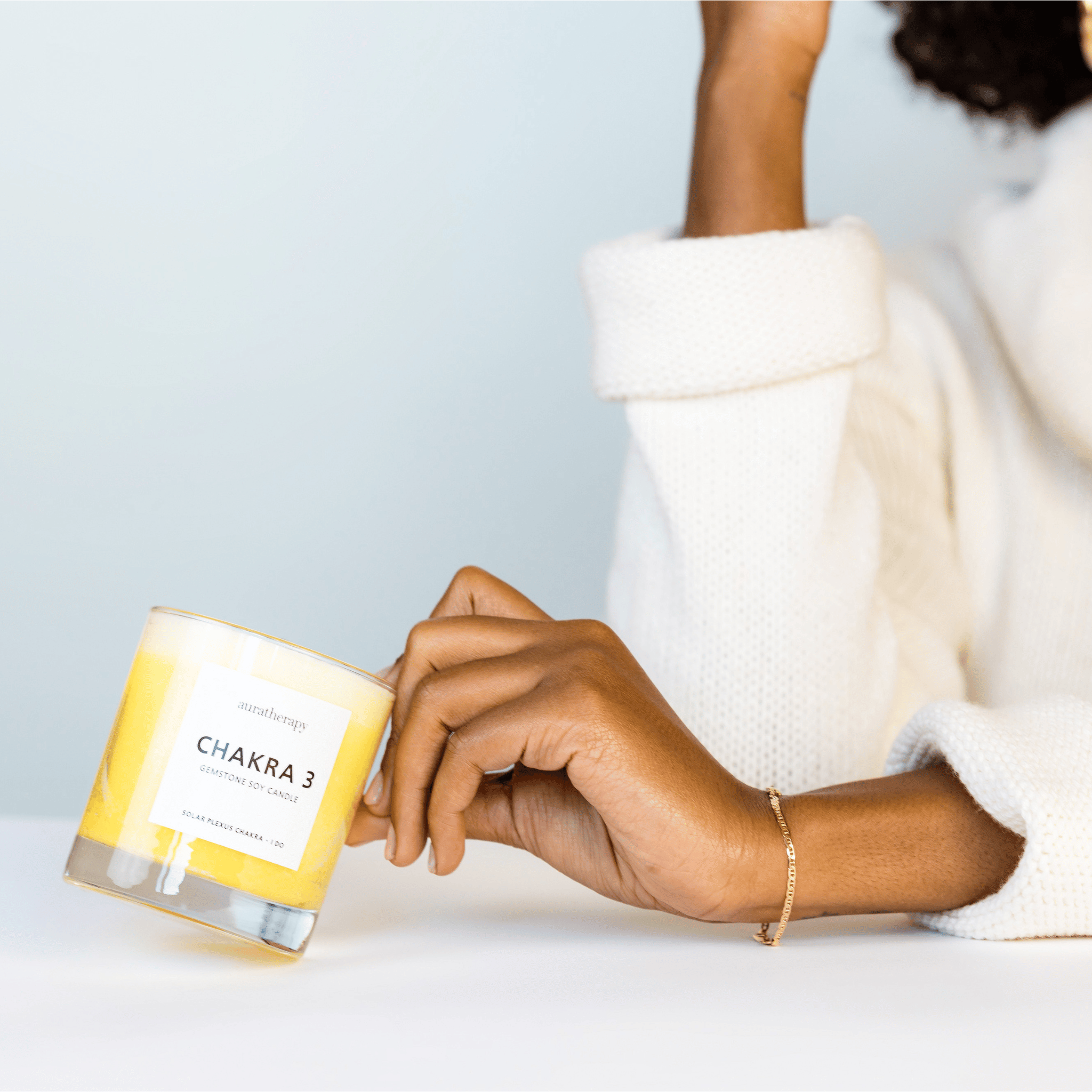 Gemstone Candle Lifestyle Image