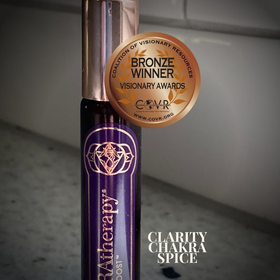 The Coalition of Visionary Resources Names Auratherapy’s Clarity Chakra Boost The Aroma Products Bronze Winner in the 2021 COVR Visionary Awards