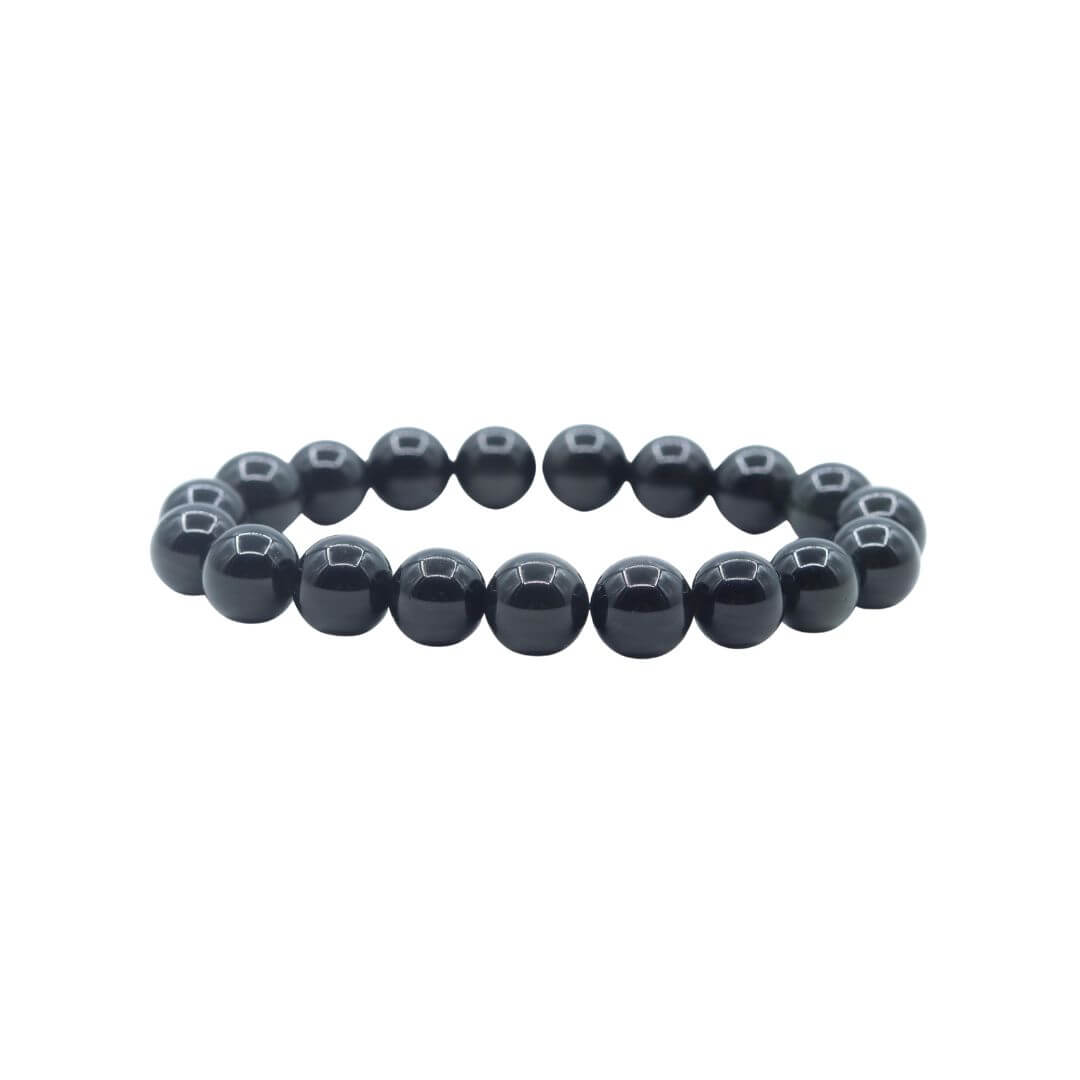 Obsidian Root Chakra Gemstone Bracelet