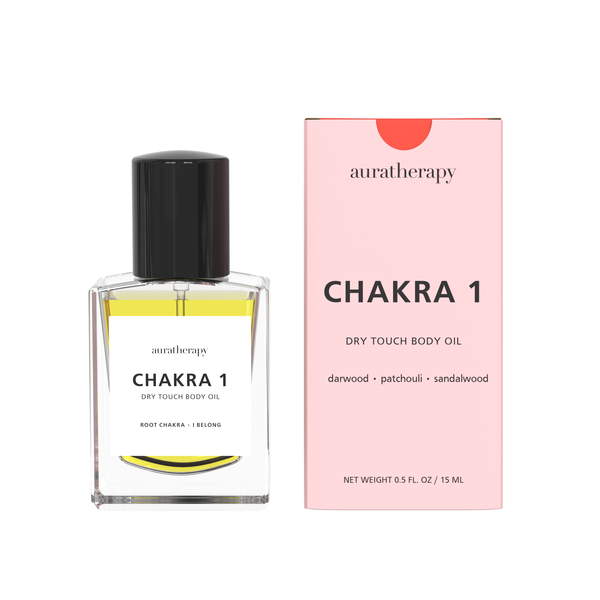 Chakra 1 Dry Touch Healing Body Oil