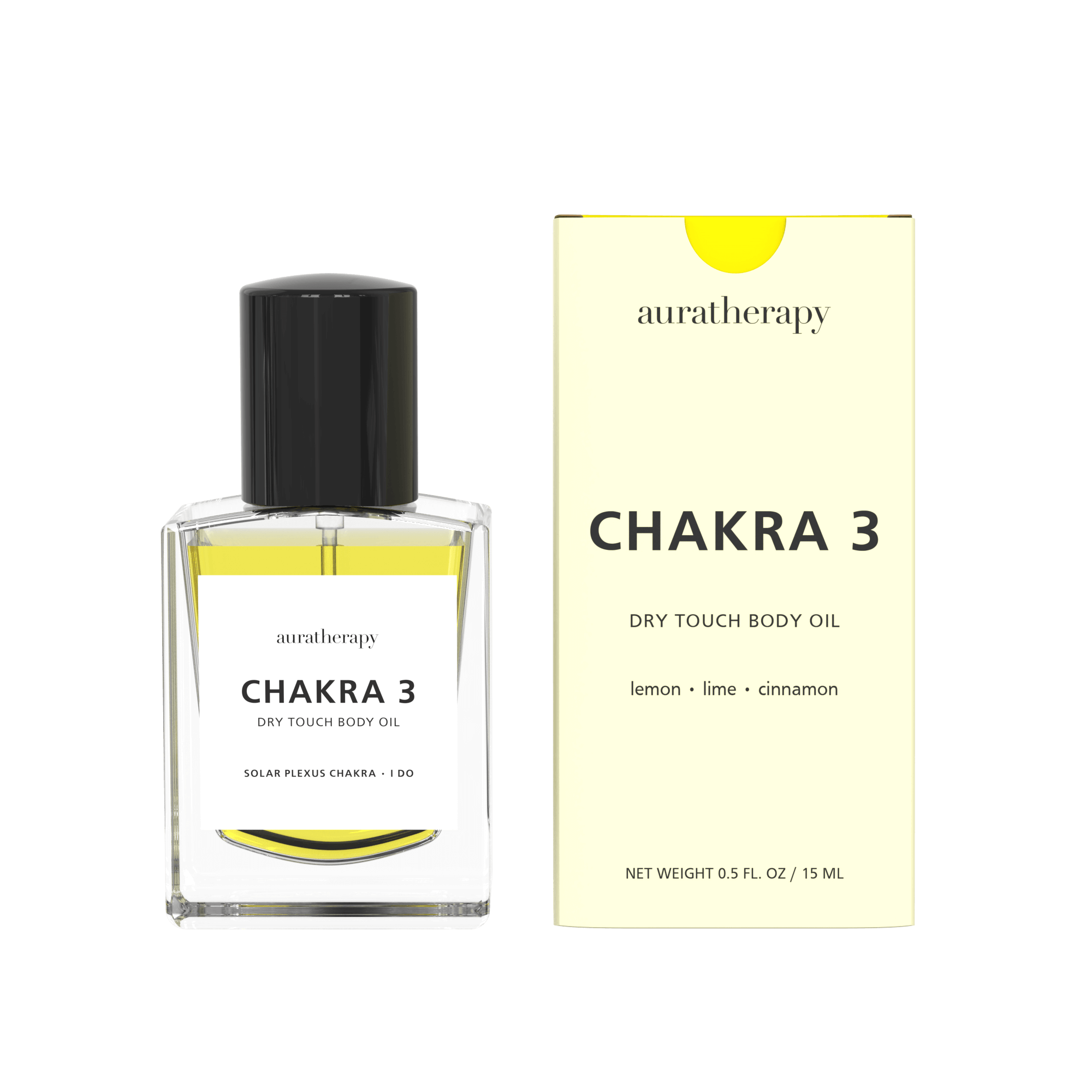 Chakra 3 Dry Touch Healing Body Oil