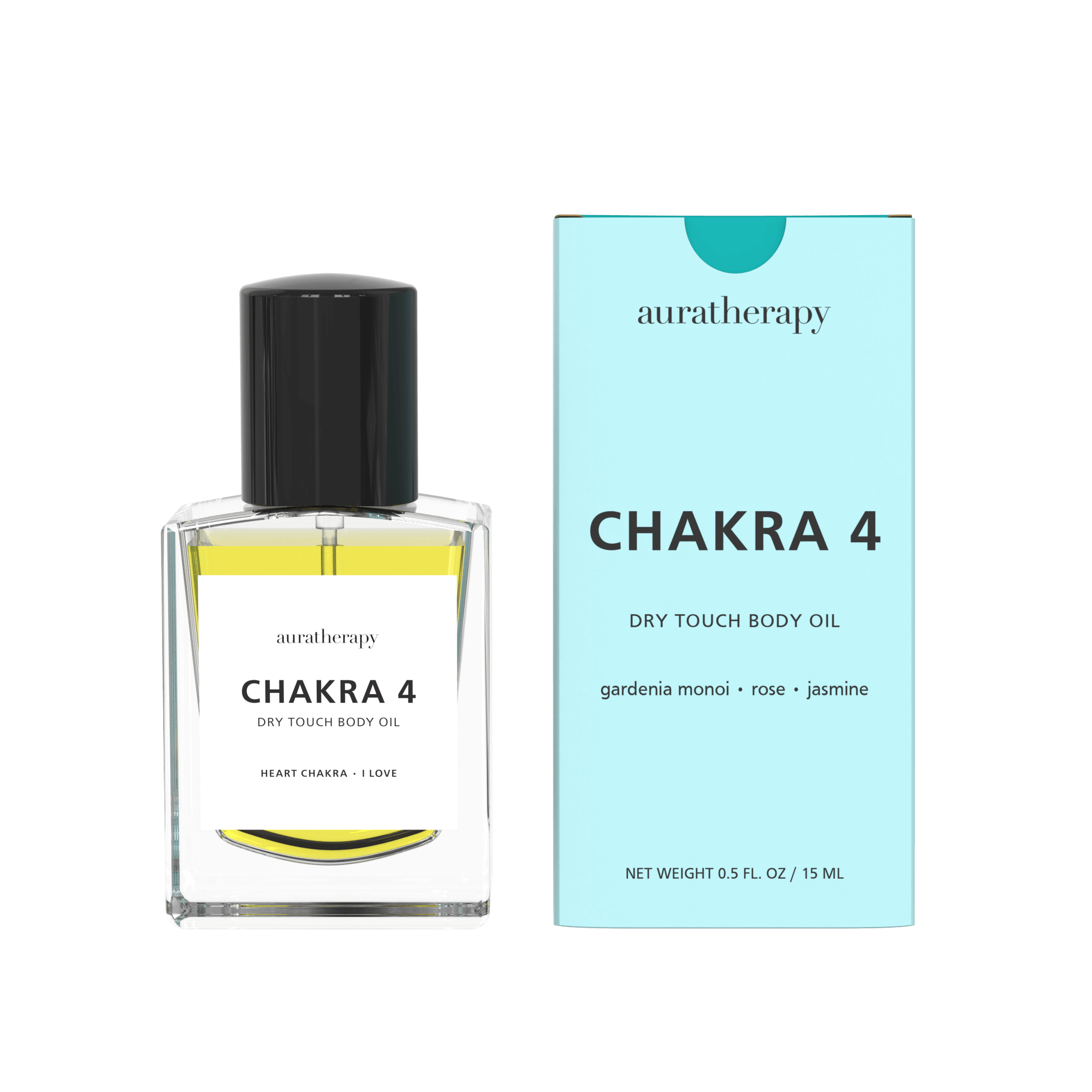 Chakra 4 Dry Touch Healing Body Oil