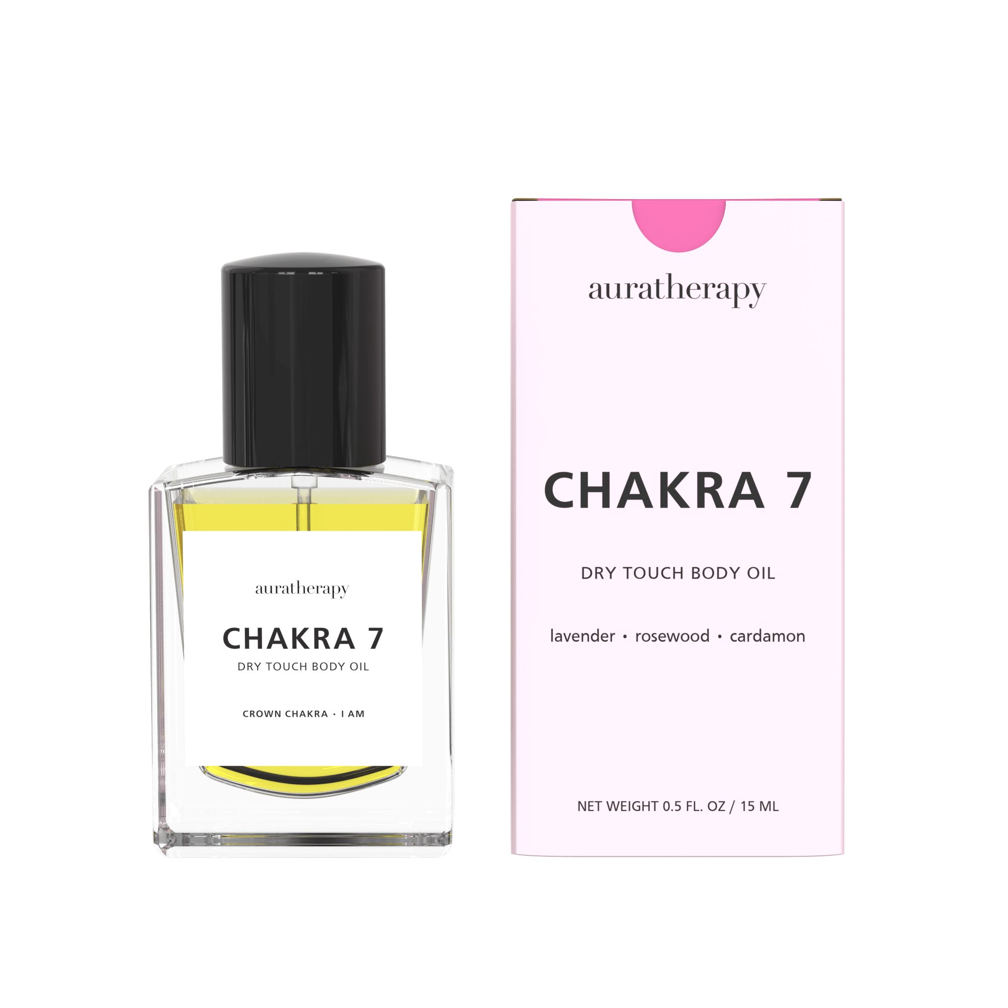 Chakra 7 Dry Touch Healing Body Oil