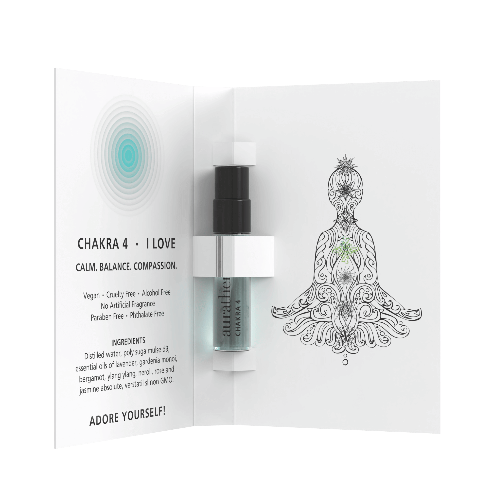 Sample Chakra 4 Aroma Perfume