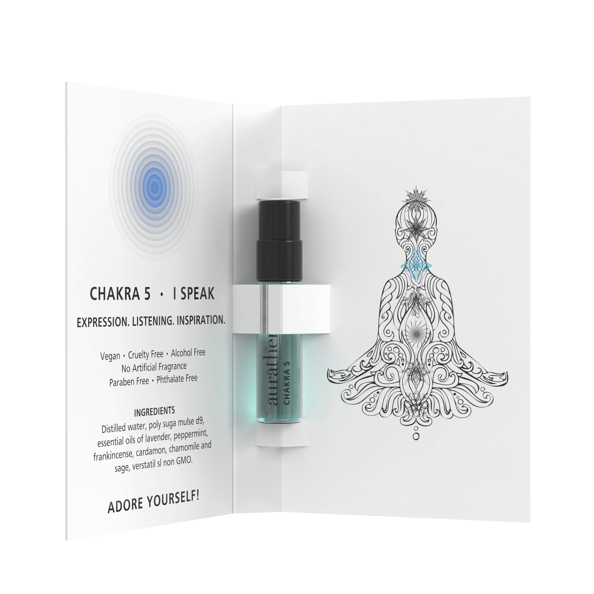 Sample Chakra 5 Aroma Perfume