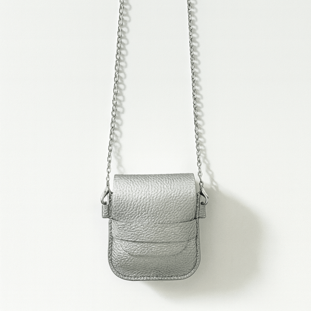 Moodzee Cross Over Charm Bag with Chain
