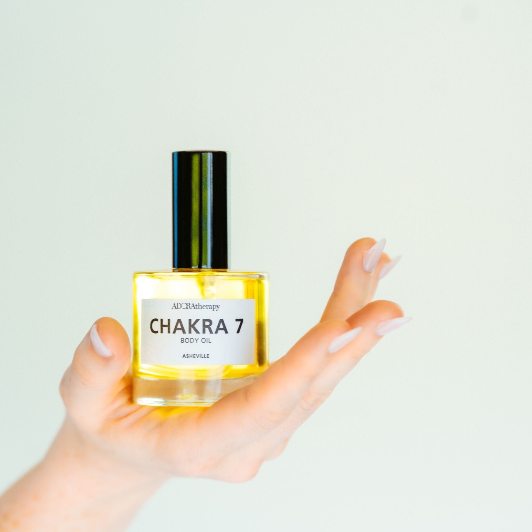 Chakra Dry Touch Healing Body Oil Number 7