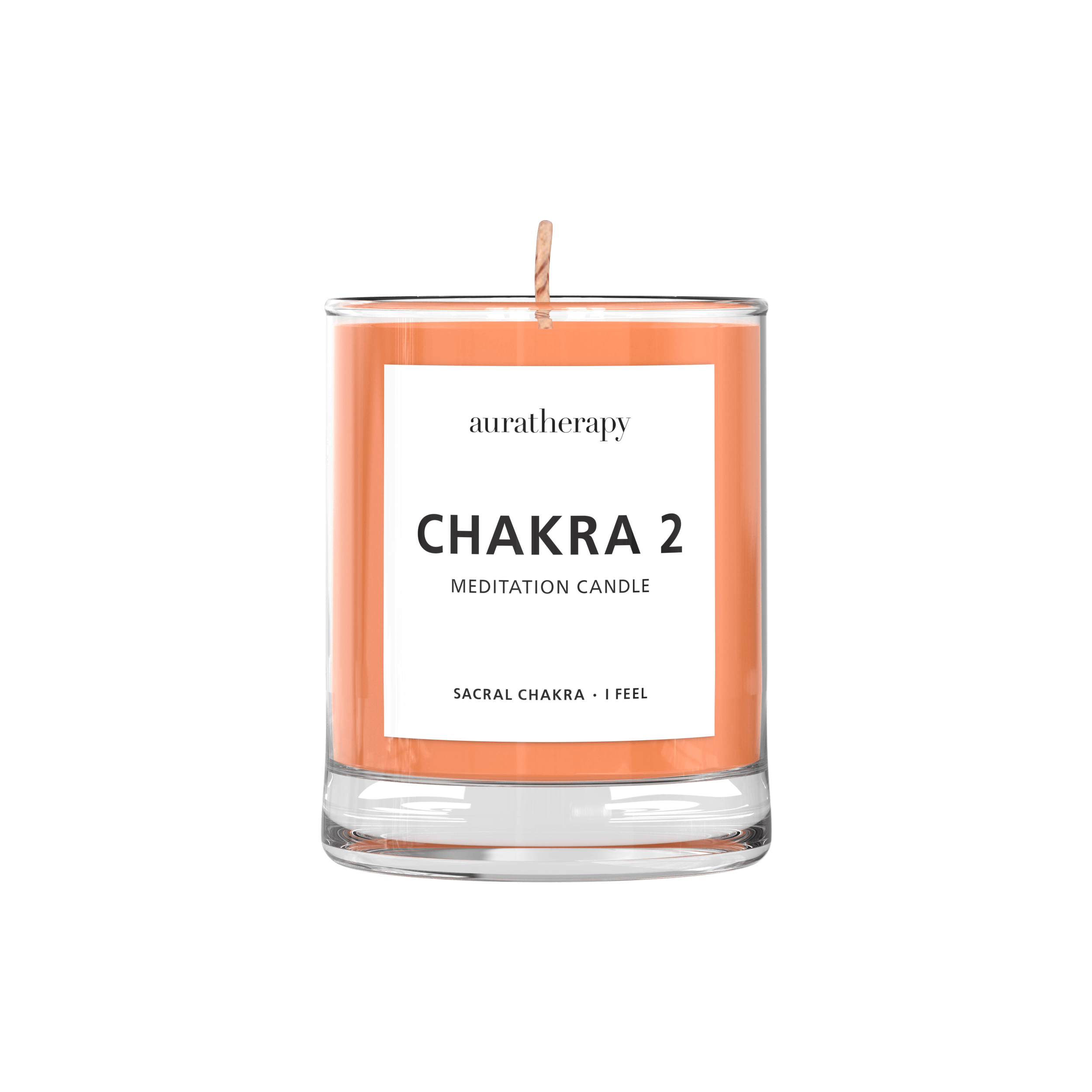 Chakra 2 Meditation Candle