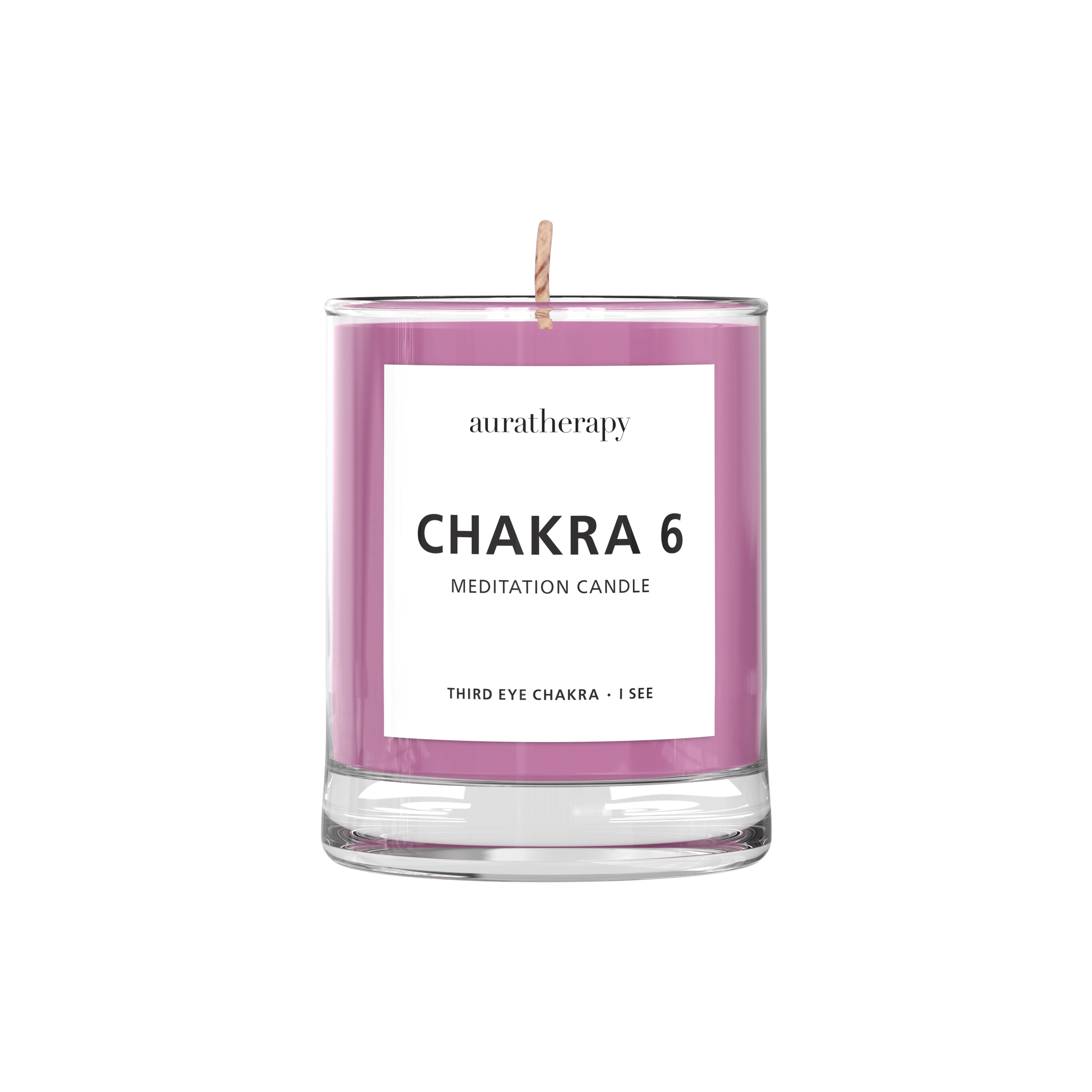 Chakra 6 Meditation Candle