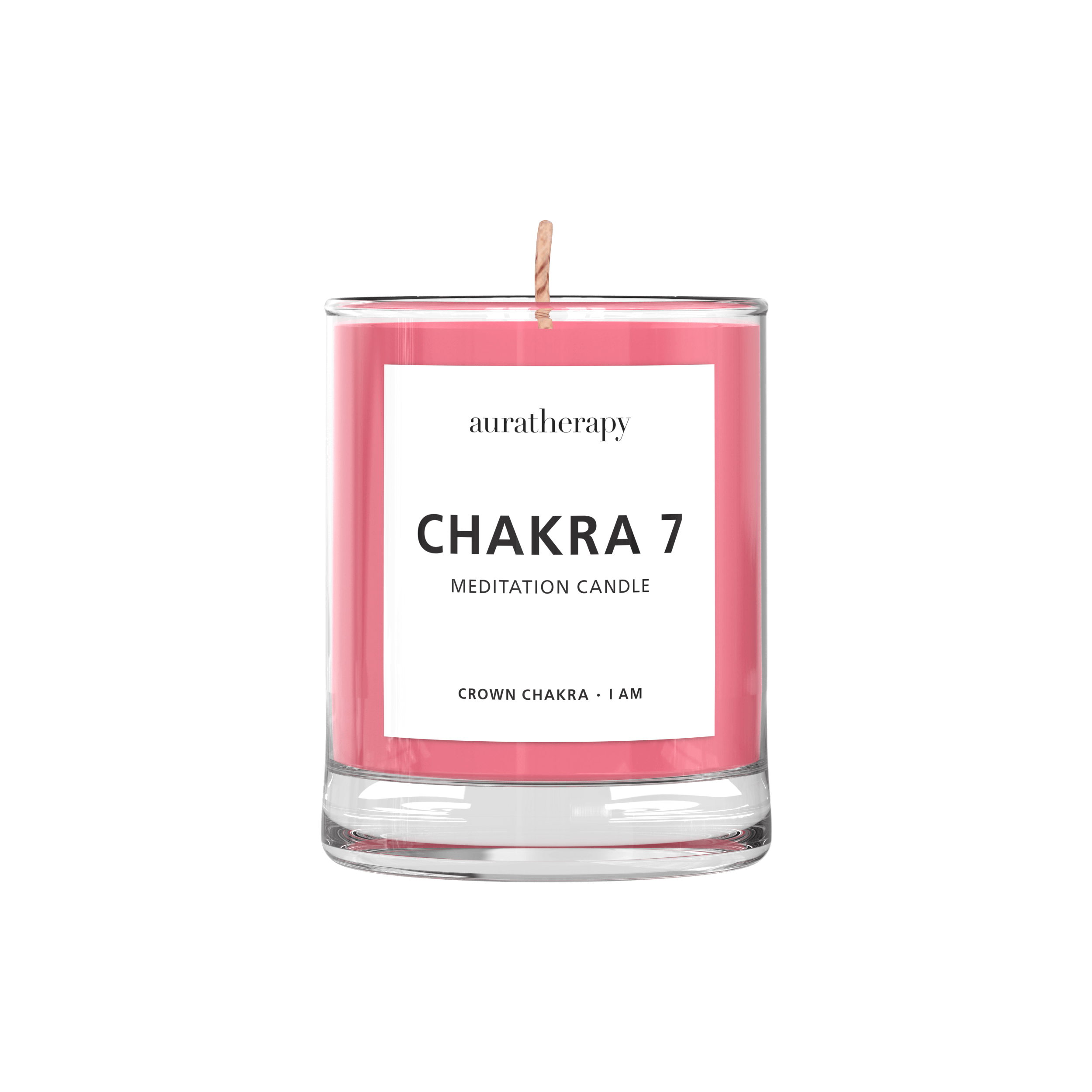 Chakra 7 Meditation Candle