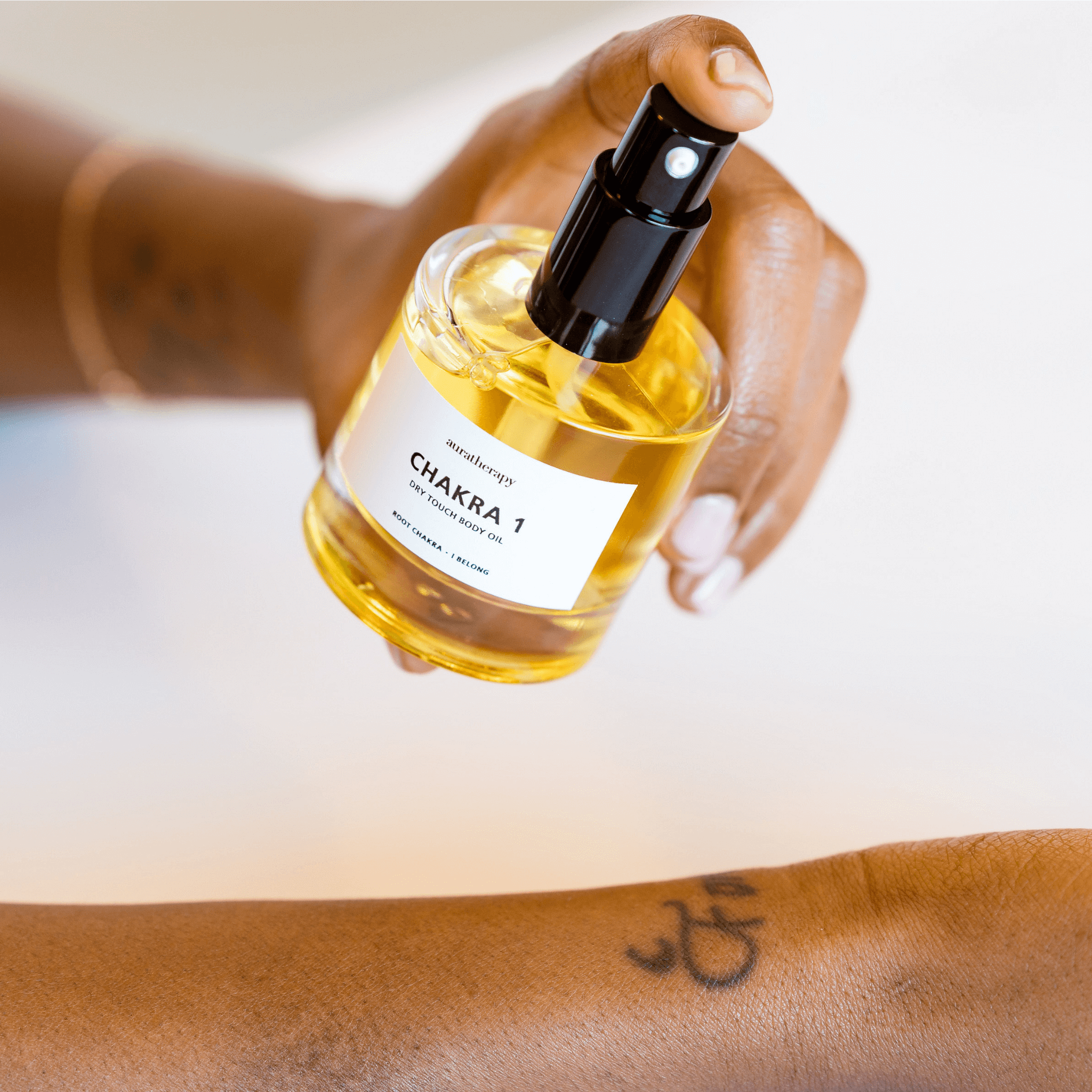 Chakra 1 Dry Touch Healing Body Oil