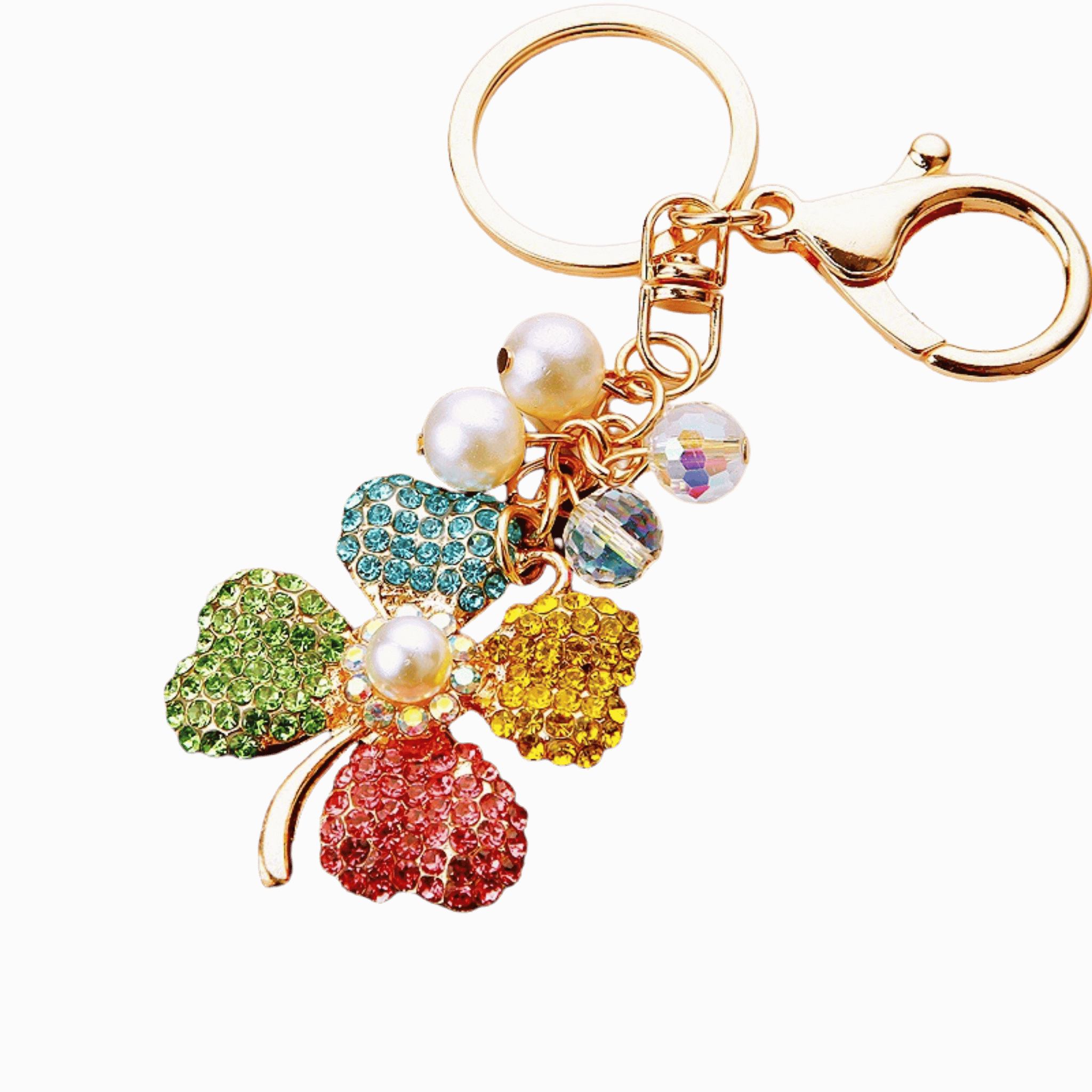 4 gems keychain
