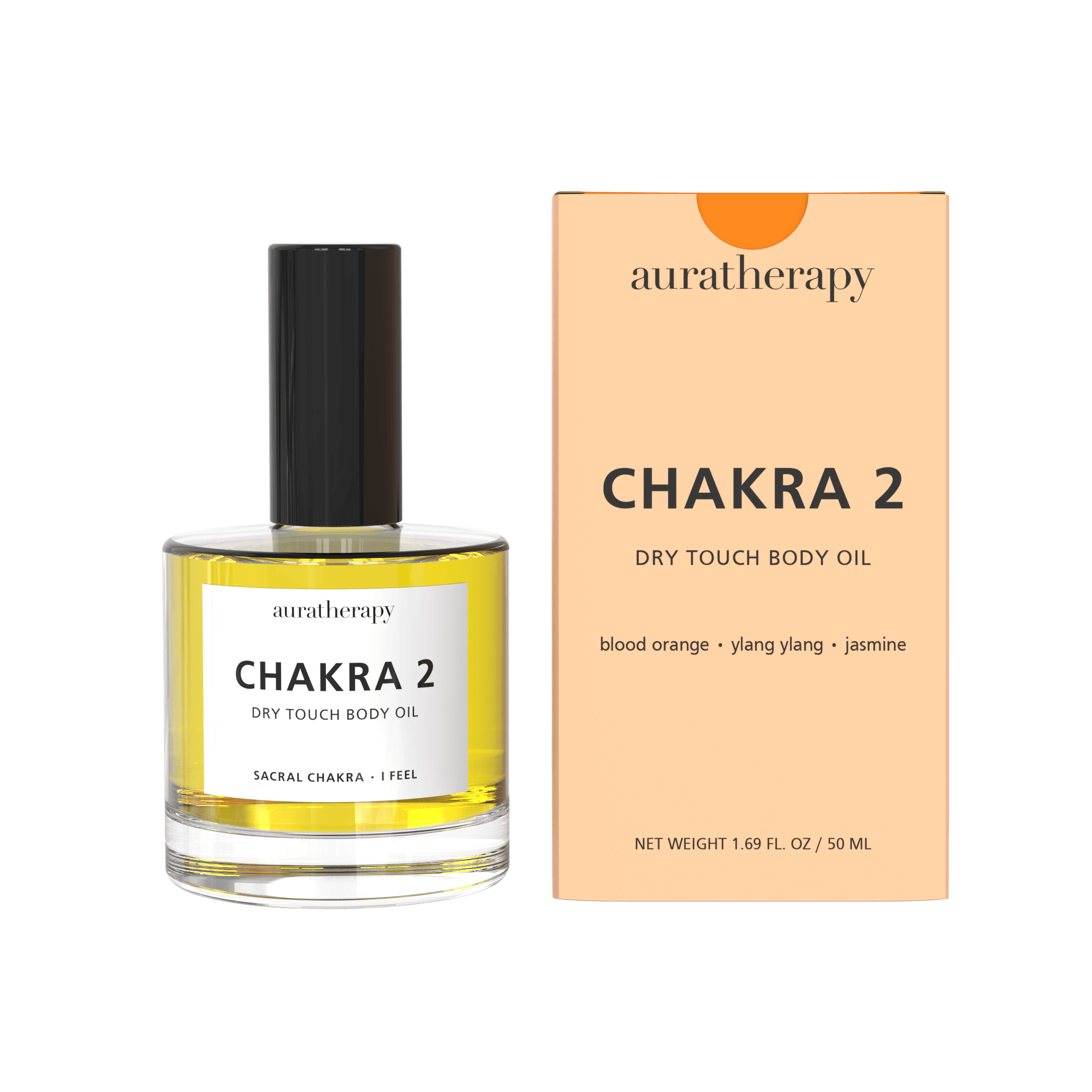 Chakra 2 Dry Touch Healing Body Oil