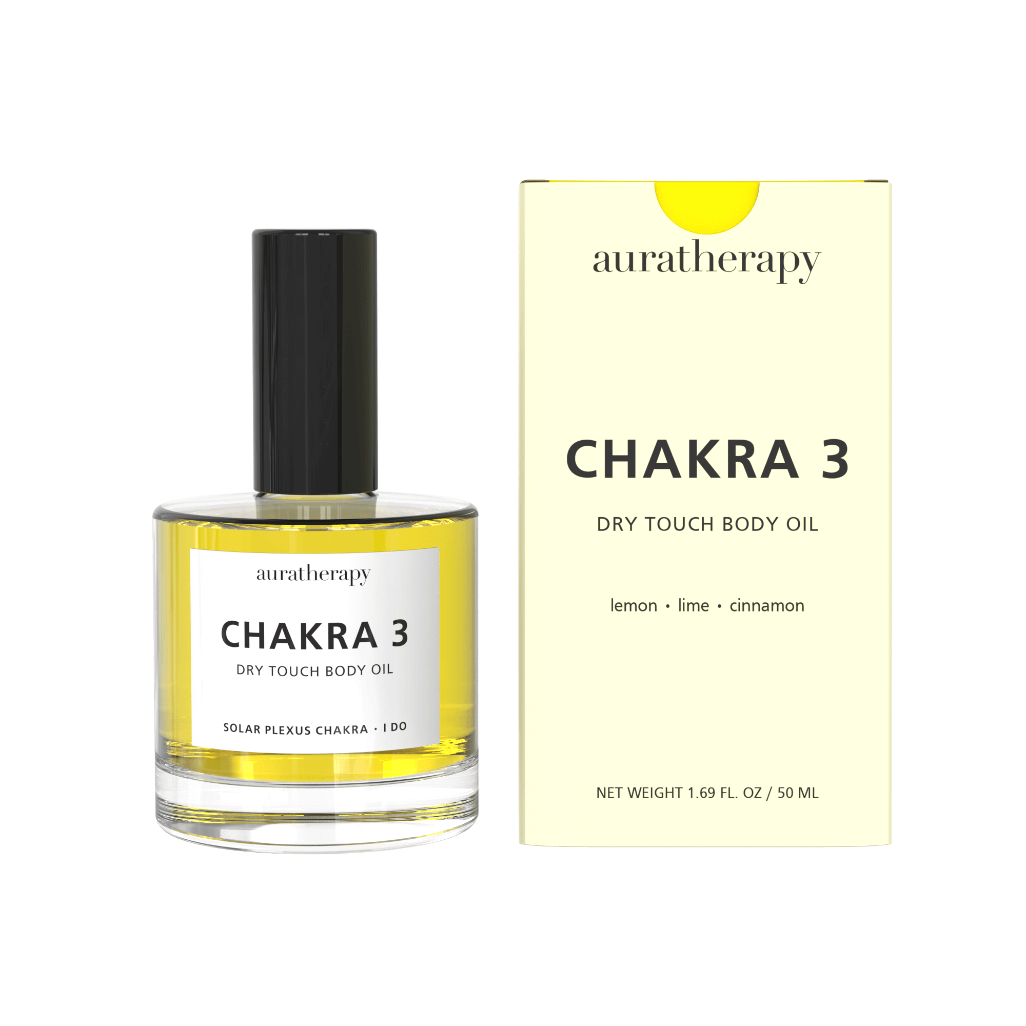 Chakra 3 Dry Touch Healing Body Oil