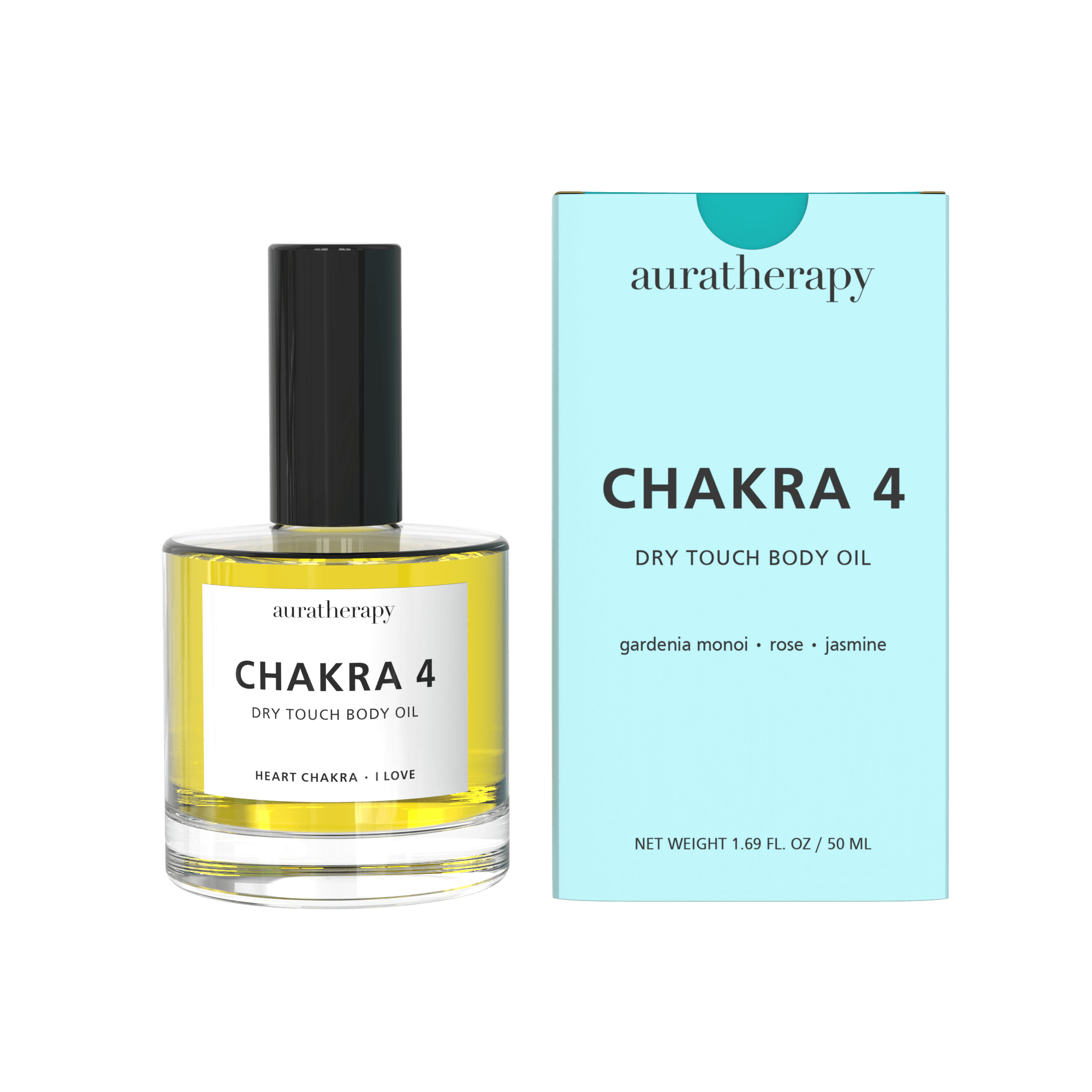 Chakra 4 Dry Touch Healing Body Oil