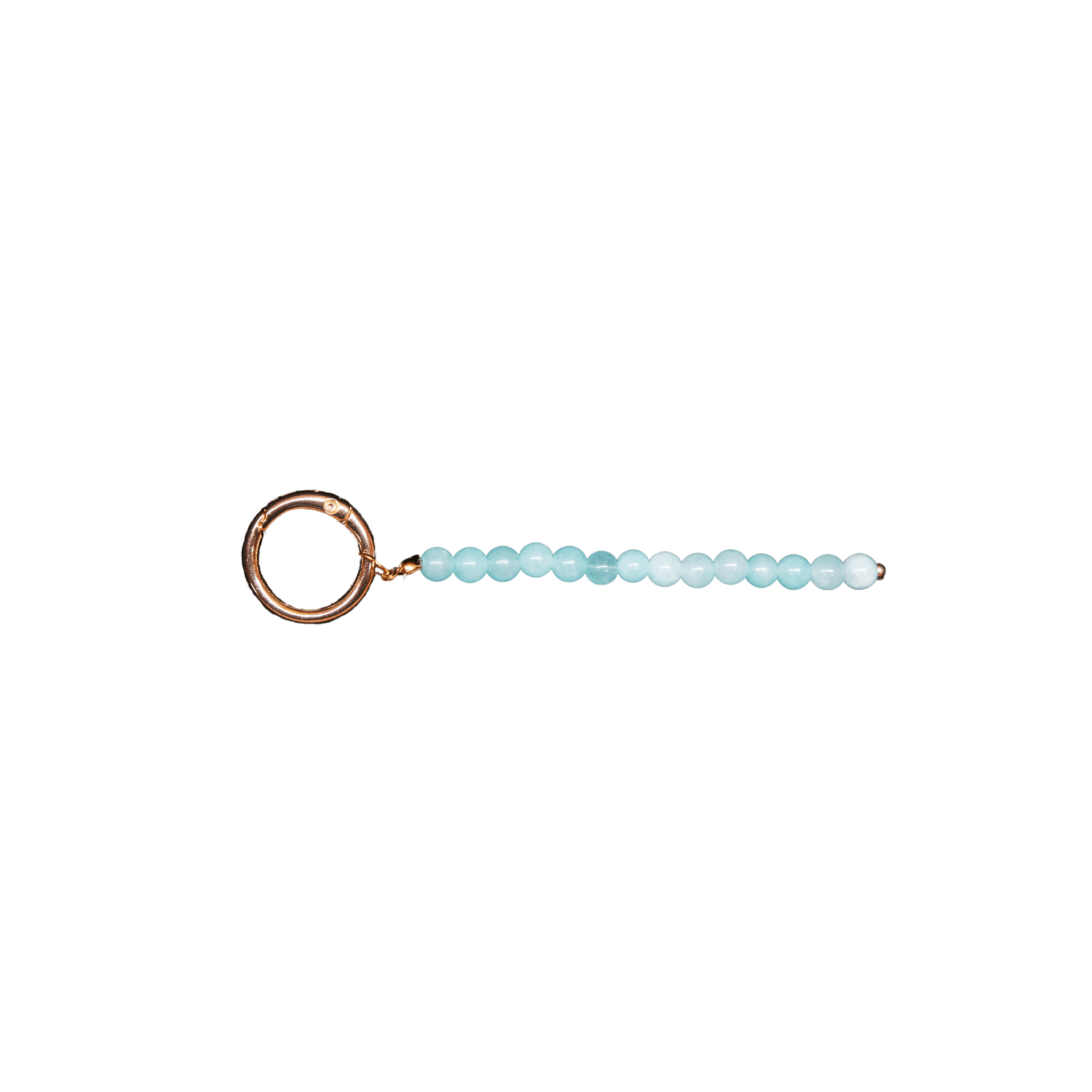 Amazonite Aura Keychain
