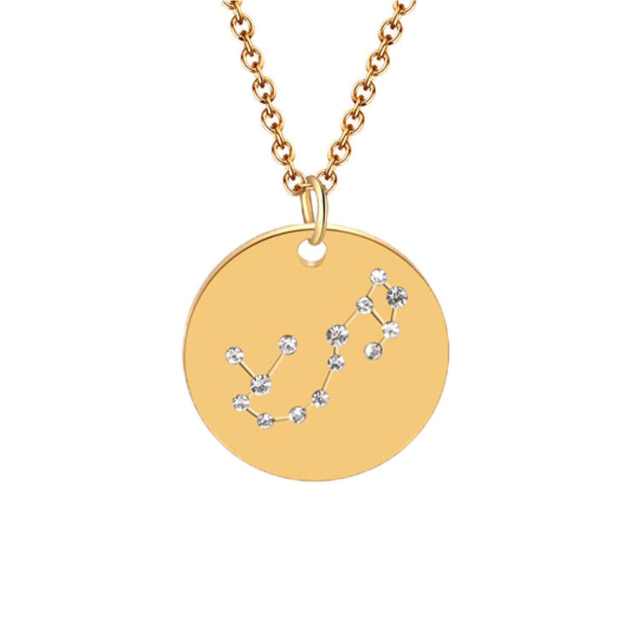 Scorpio constellation necklace 