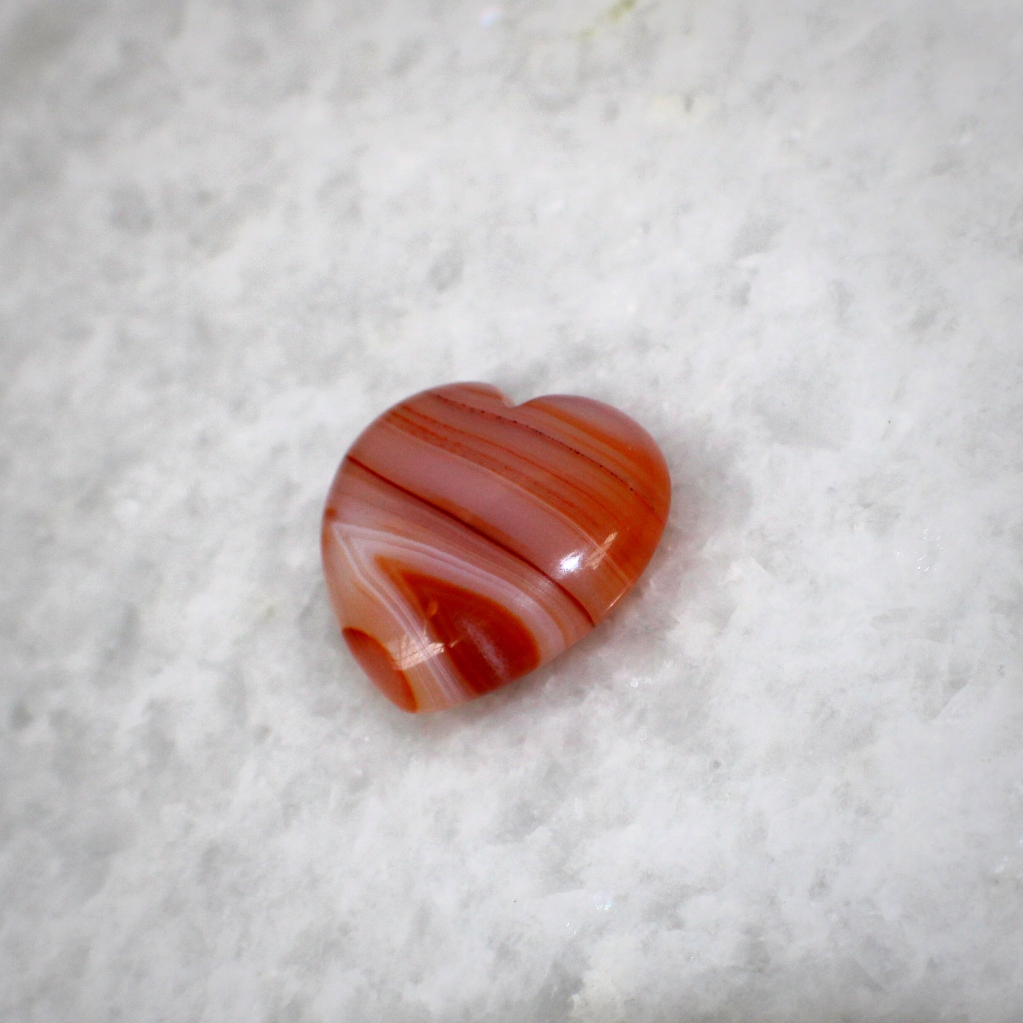 Carnelian Heart Crystal