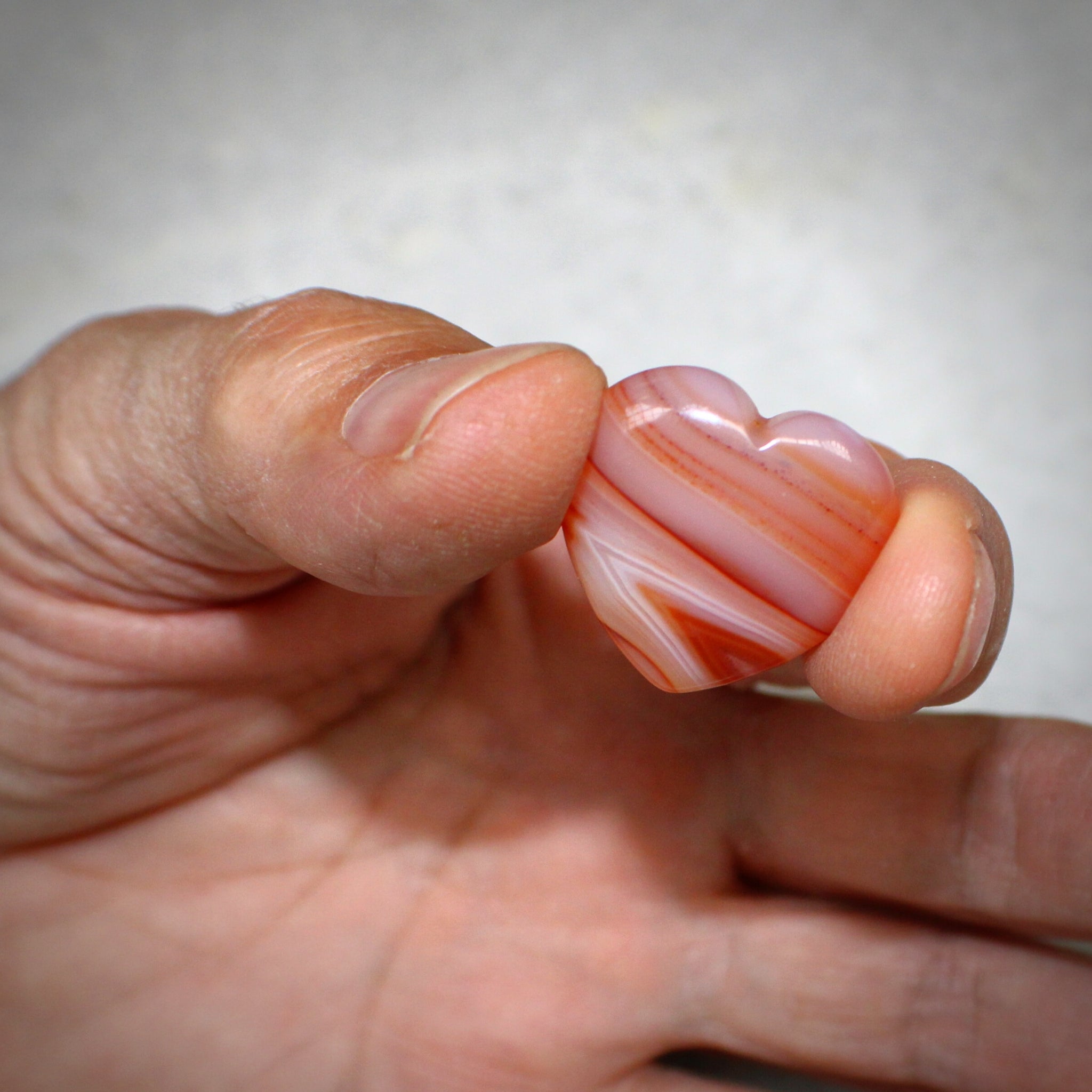 Carnelian Heart Crystal