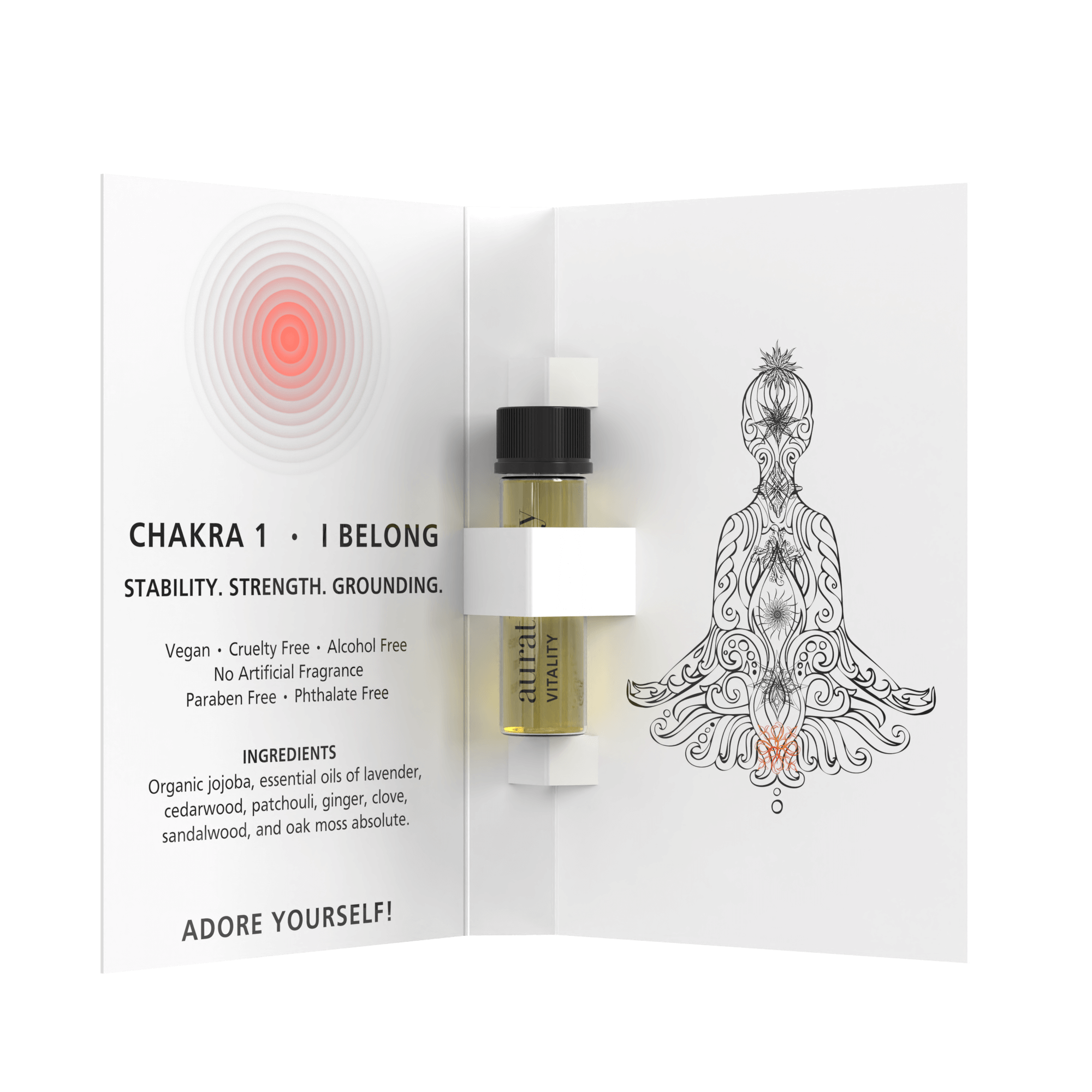 Sample Chakra 1 Vitality Roll On Perfume Oil