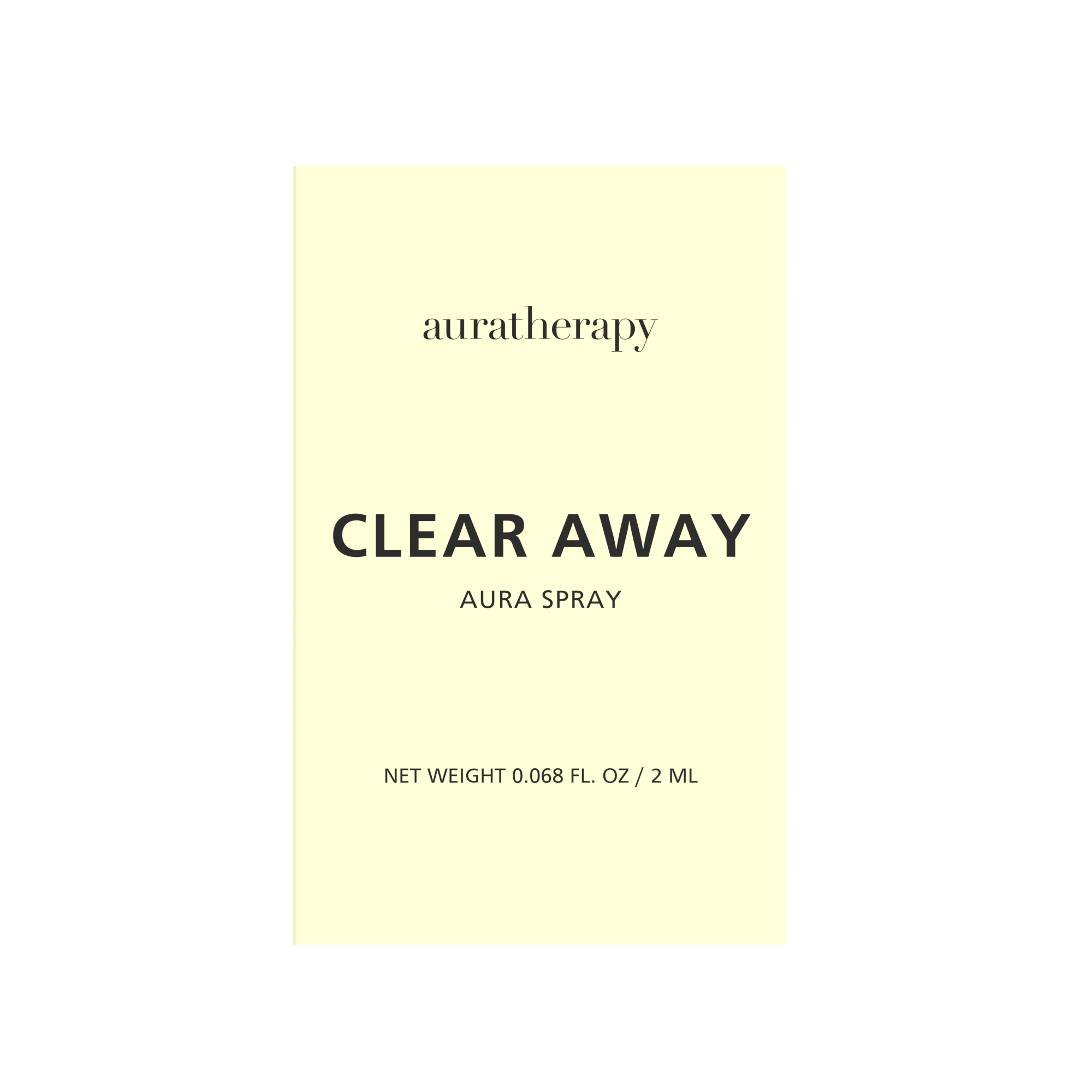 Sample Clear Away Aura Spray