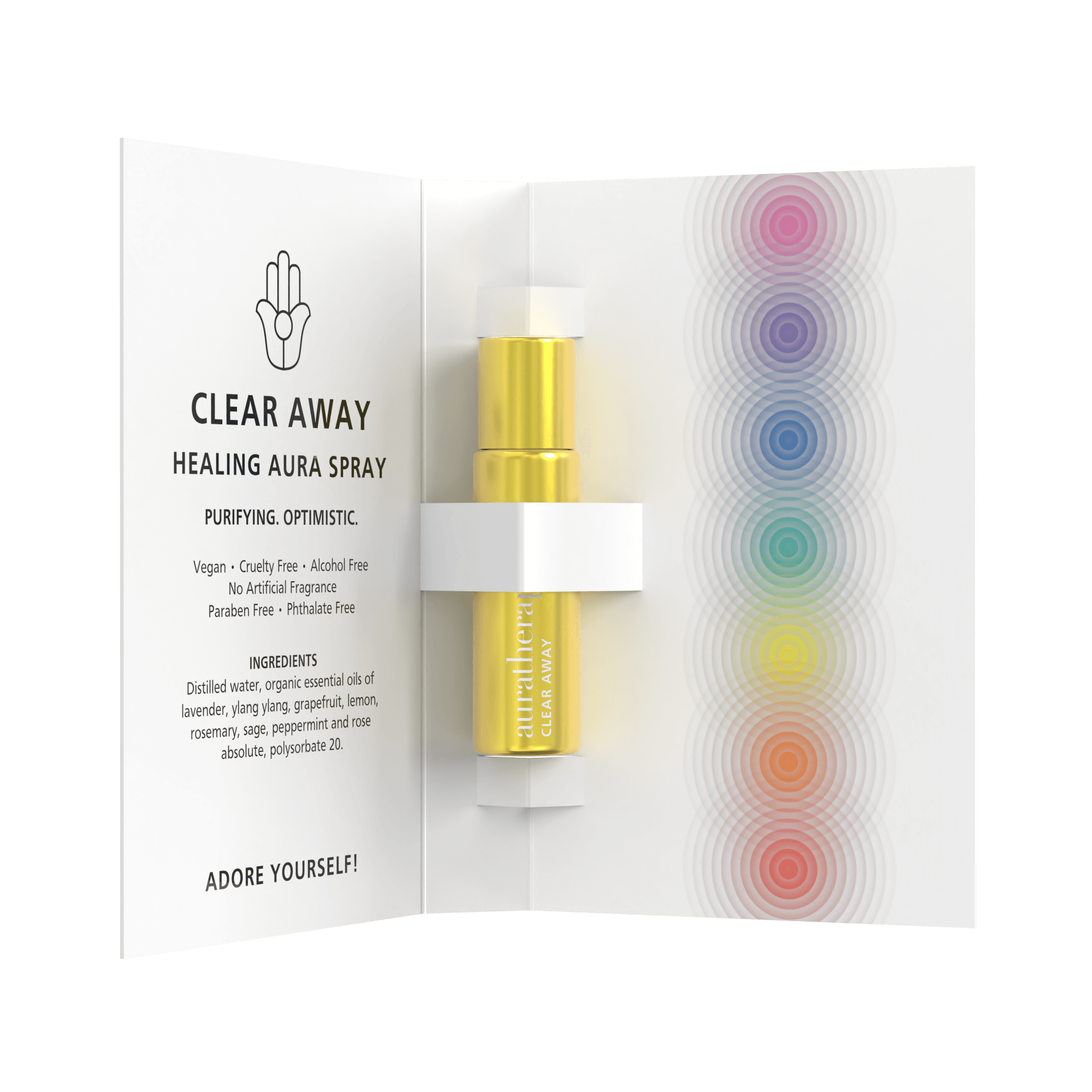 Sample Clear Away Aura Spray