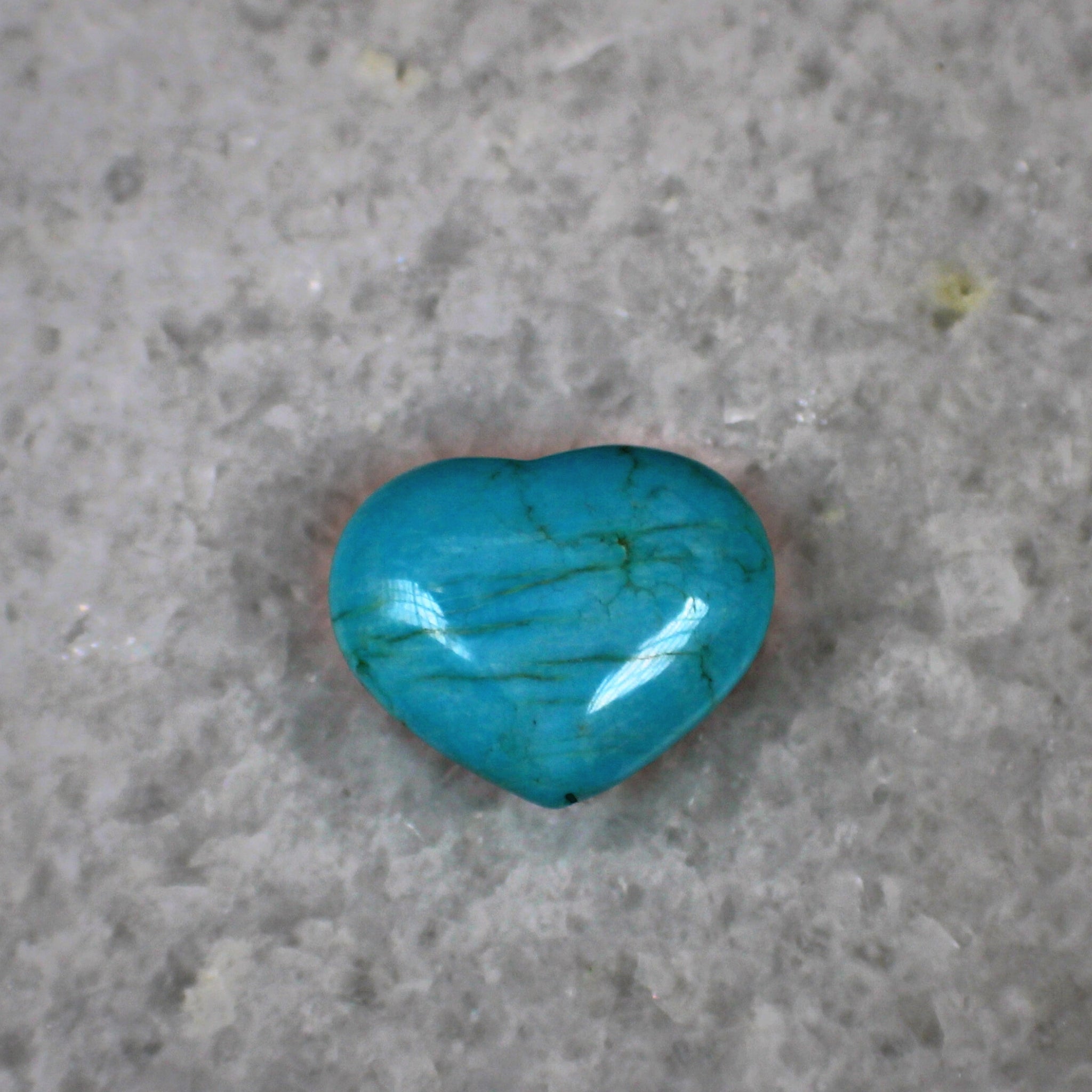 Turquoise Heart Crystal